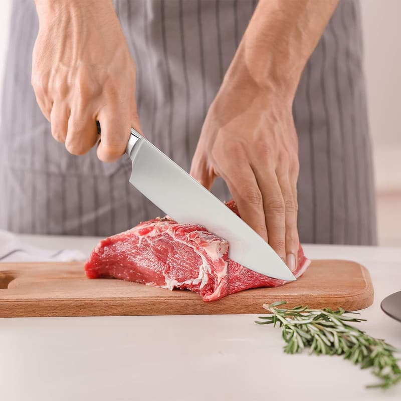 8-Inch Japanese Chef Knife - Premium Gift Box for Home Cooks