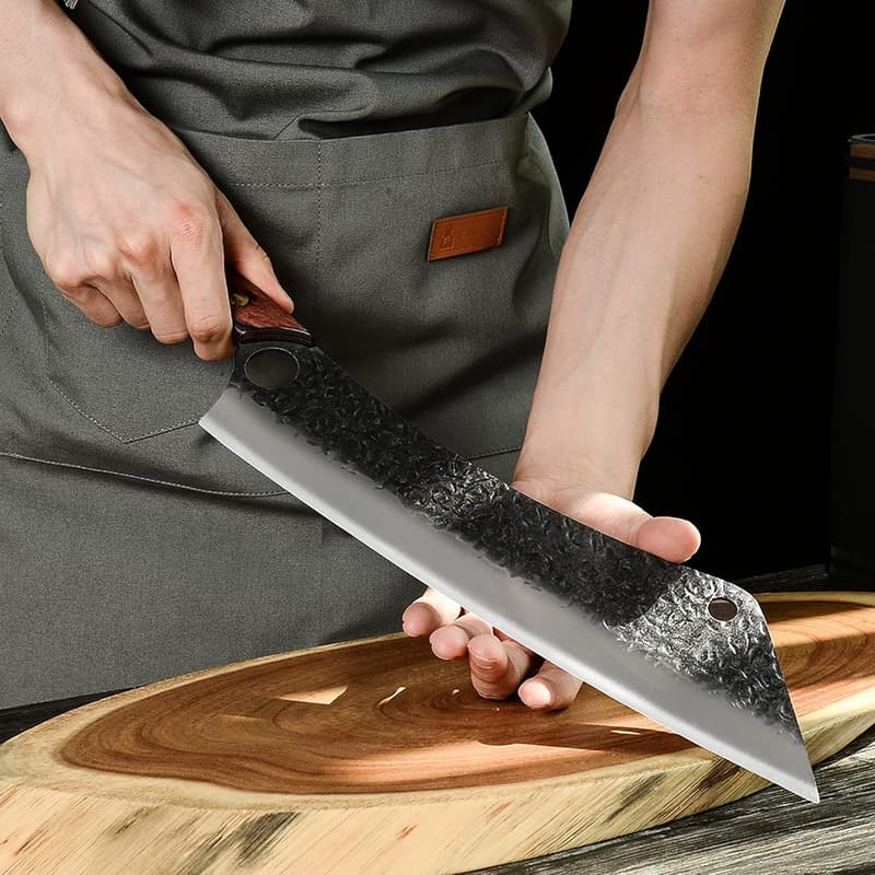 12-Inch Full Tang Chef Knife - Razor Sharp Watermelon Slicer