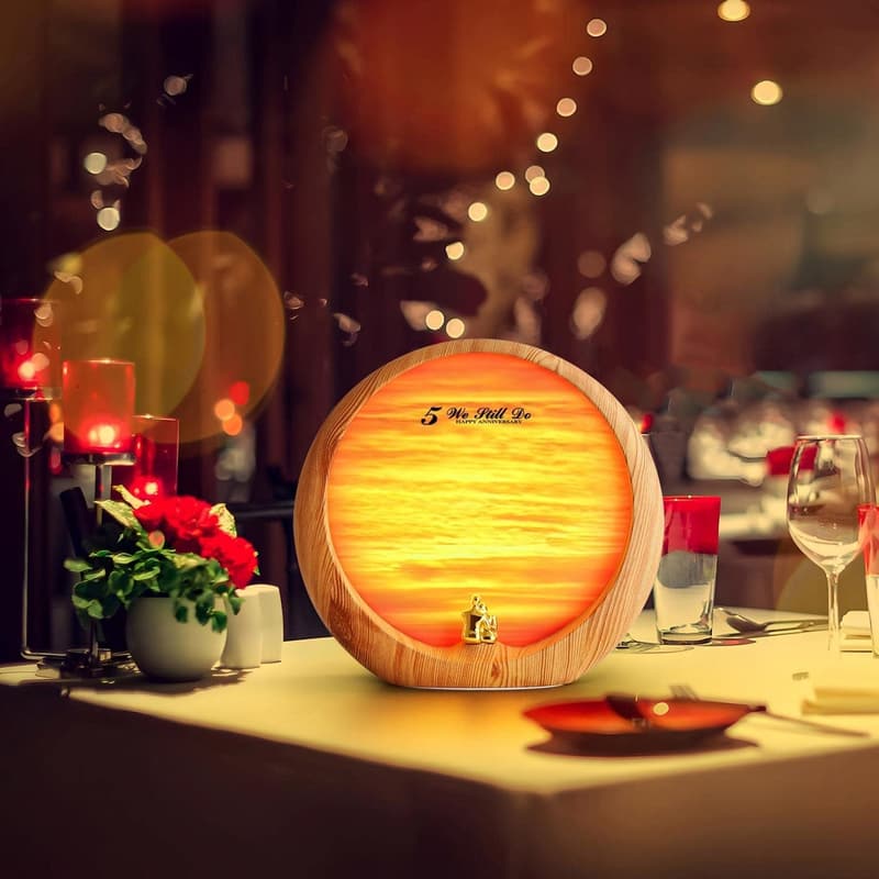 Golden Sunset Lamp - Unique Home Decor Gift for Any Occasion