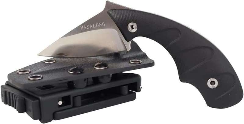 D2 Steel Fixed Blade Survival Knife with G10 Handle