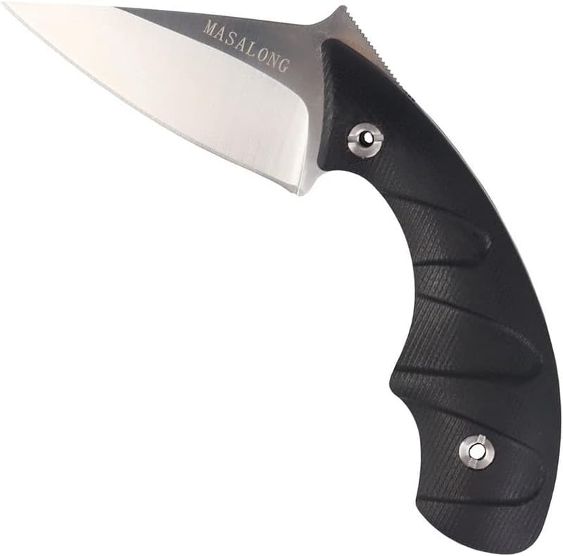 D2 Steel Fixed Blade Survival Knife with G10 Handle