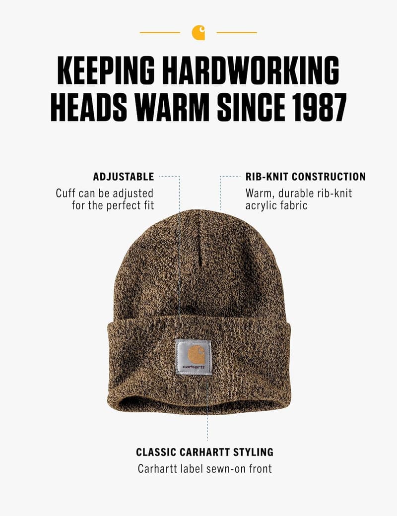 Men's Knit Cuffed Beanie by Carhartt