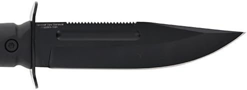 High Carbon Fixed Blade Survival Knife with Rubber Handle