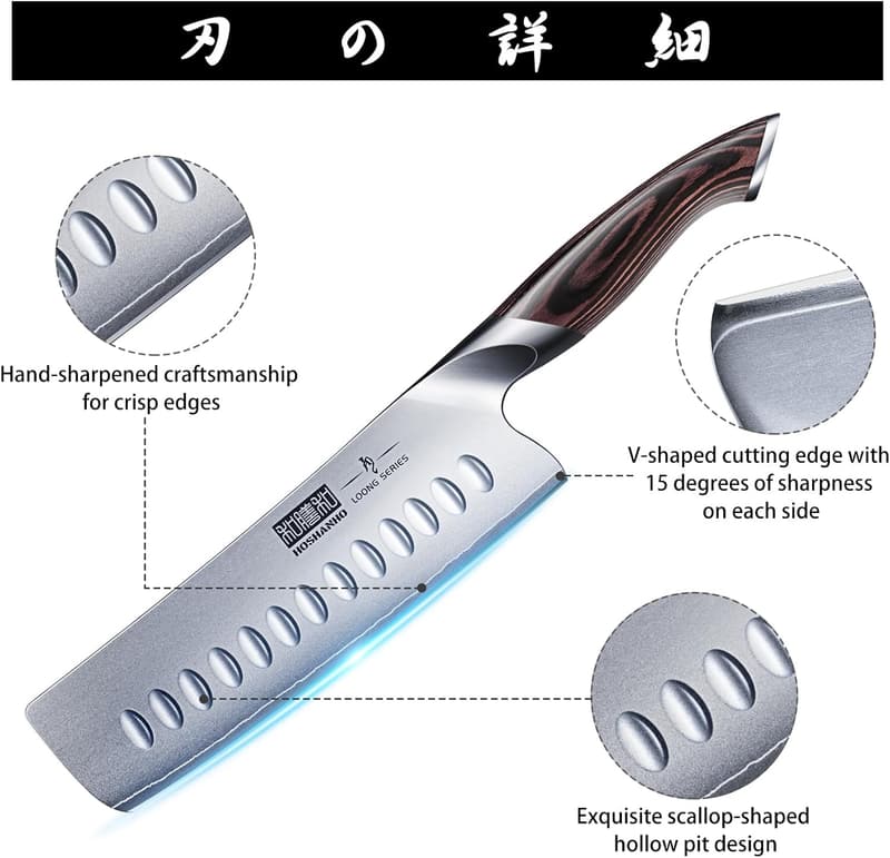 Japanese Nakiri Knife - 7