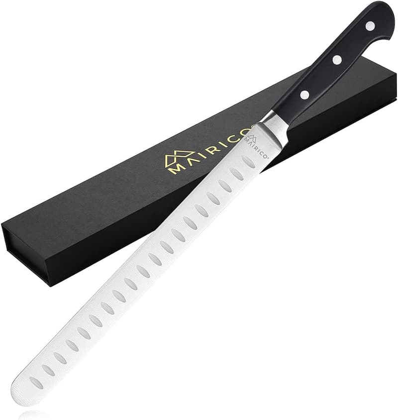 Premium 11-Inch Stainless Steel Brisket Slicing Knife