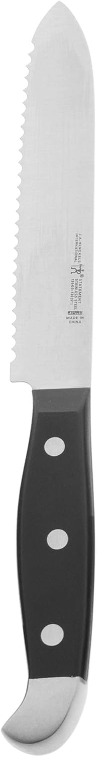 HENCKELS 5-Inch Serrated Utility Knife - German Engineered