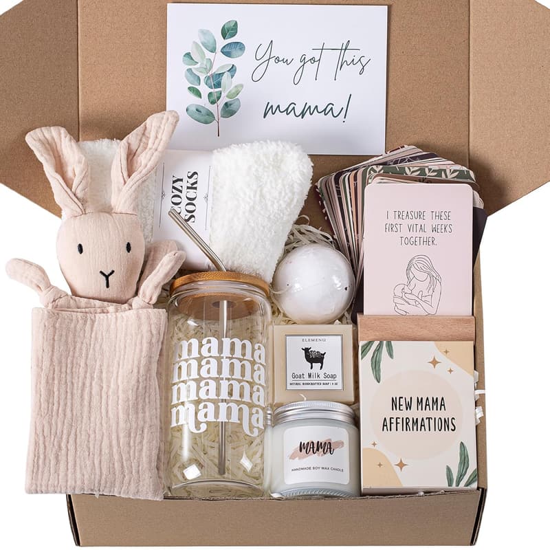 Postpartum Care Package - 7 Essential Gifts for New Moms