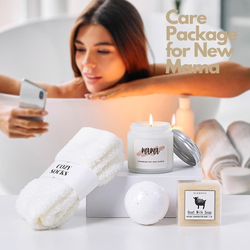 Postpartum Care Package - 7 Essential Gifts for New Moms