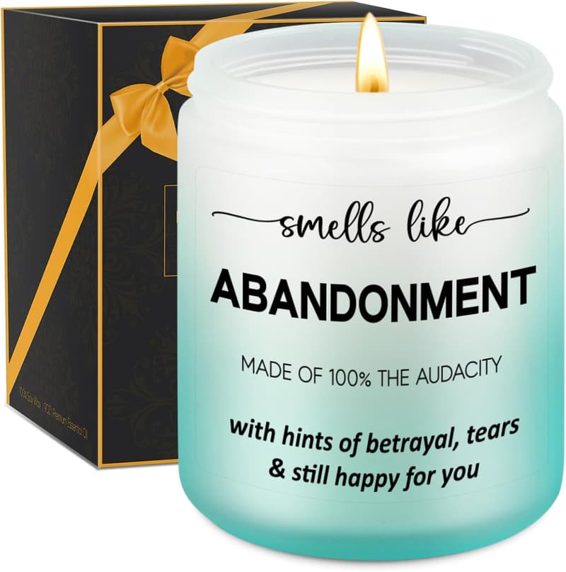 Goodbye Scented Candles - Funny Retirement Gift for Coworkers