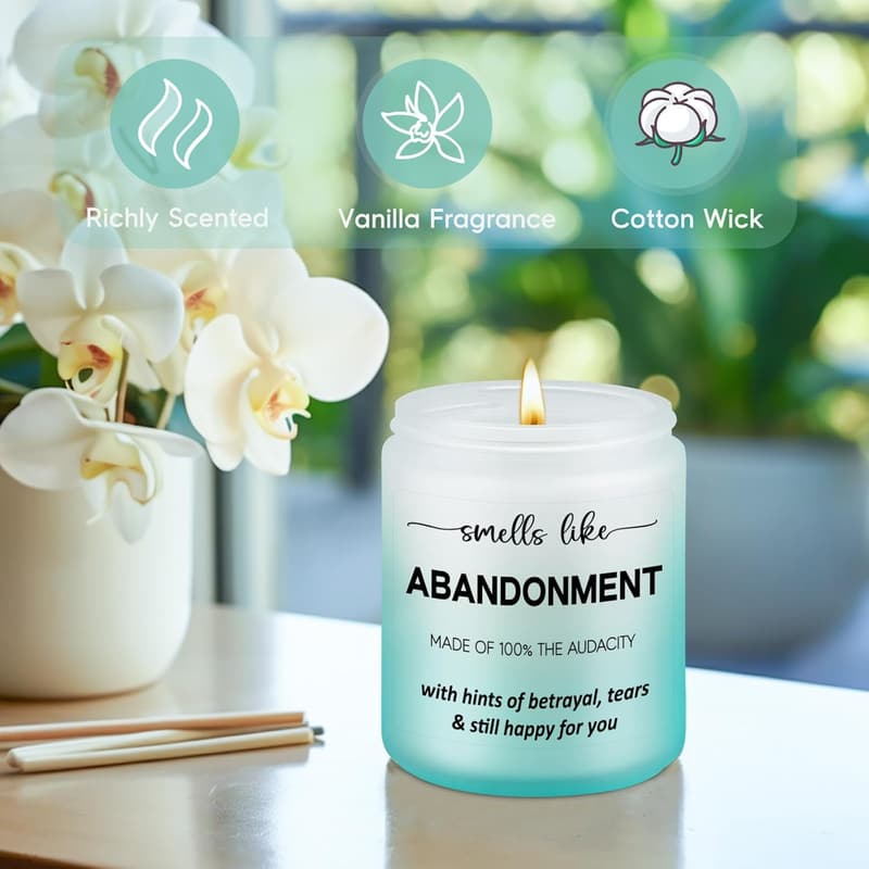 Goodbye Scented Candles - Funny Retirement Gift for Coworkers