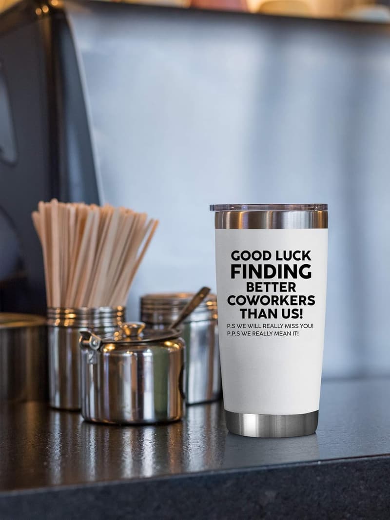 Farewell Tumbler - 20 Oz Gift for Colleagues and Bosses