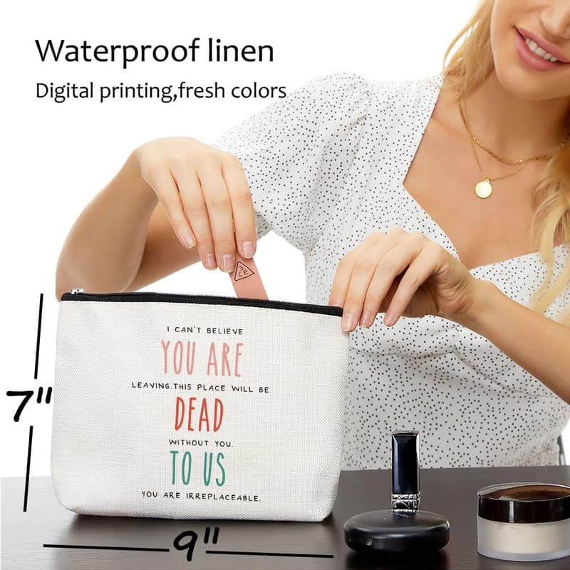 Farewell Gift Makeup Bag for Women - 