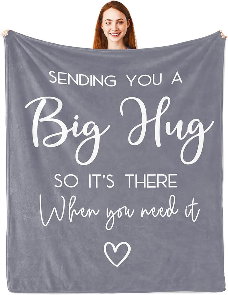 Get Well Healing Blanket - Inspirational Gift for Him/Her 60x50in