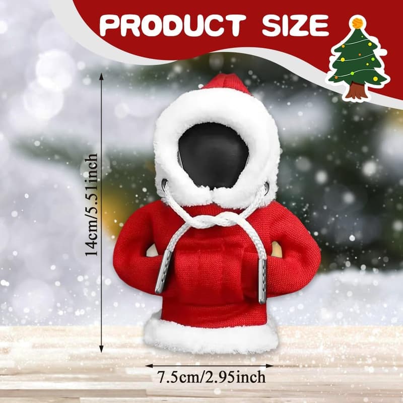 Christmas Gear Shift Hoodie Cover for Car Shifter Stick Protection