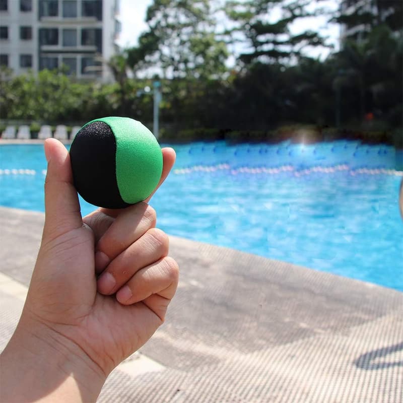Water Bouncing Balls - 2 Pack for Swimming & Beach Fun