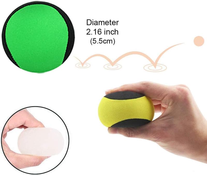 Water Bouncing Balls - 2 Pack for Swimming & Beach Fun