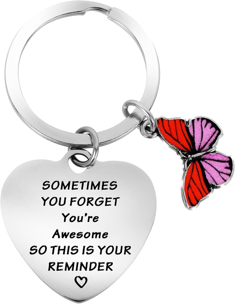 Inspirational Keyring for Women - Motivational Keychain