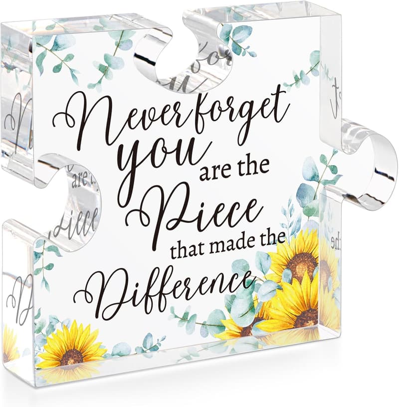 Inspirational Desk Decor for Women – Farewell Gift for Coworkers