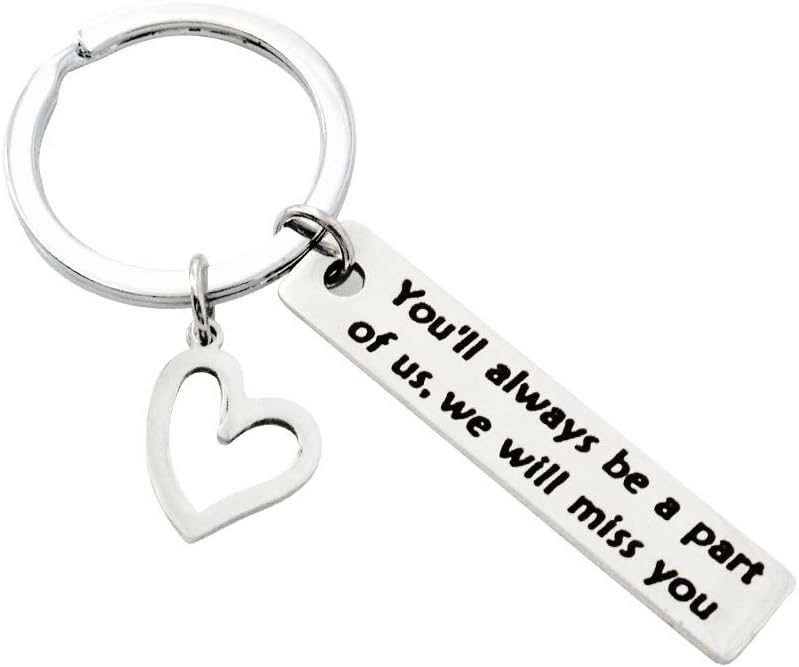 Retirement Key Chain - Funny Farewell Gift for Coworkers