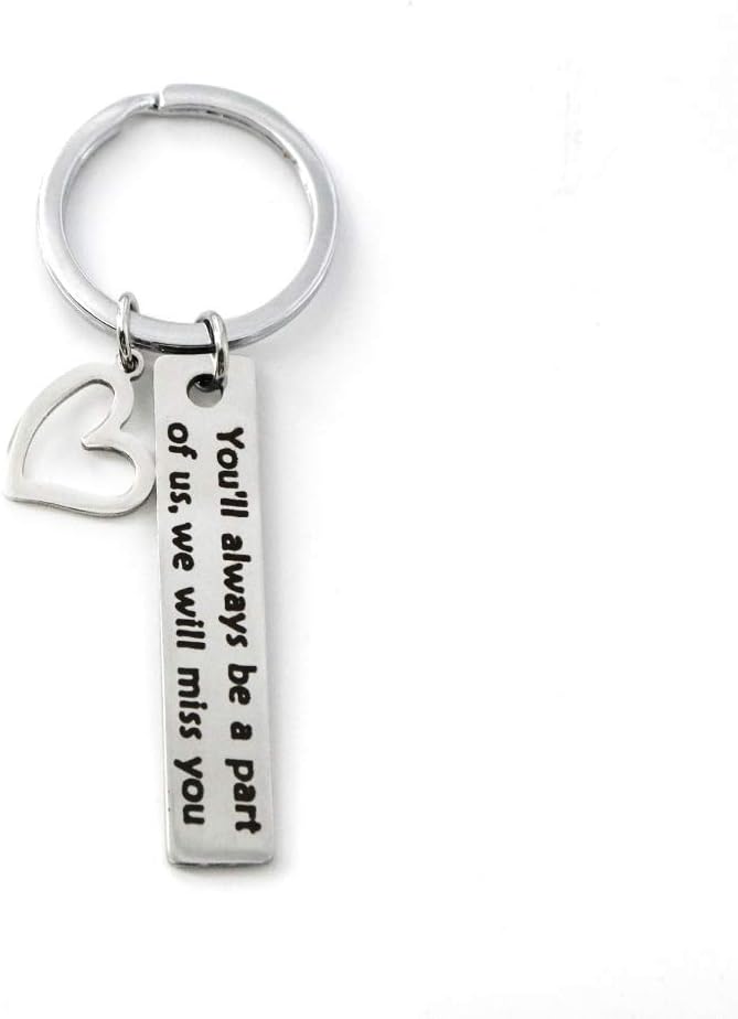 Retirement Key Chain - Funny Farewell Gift for Coworkers
