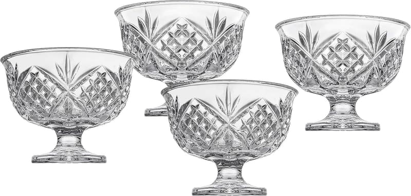 Dublin Crystal Bowls Set of 4 - All-Purpose Giftware