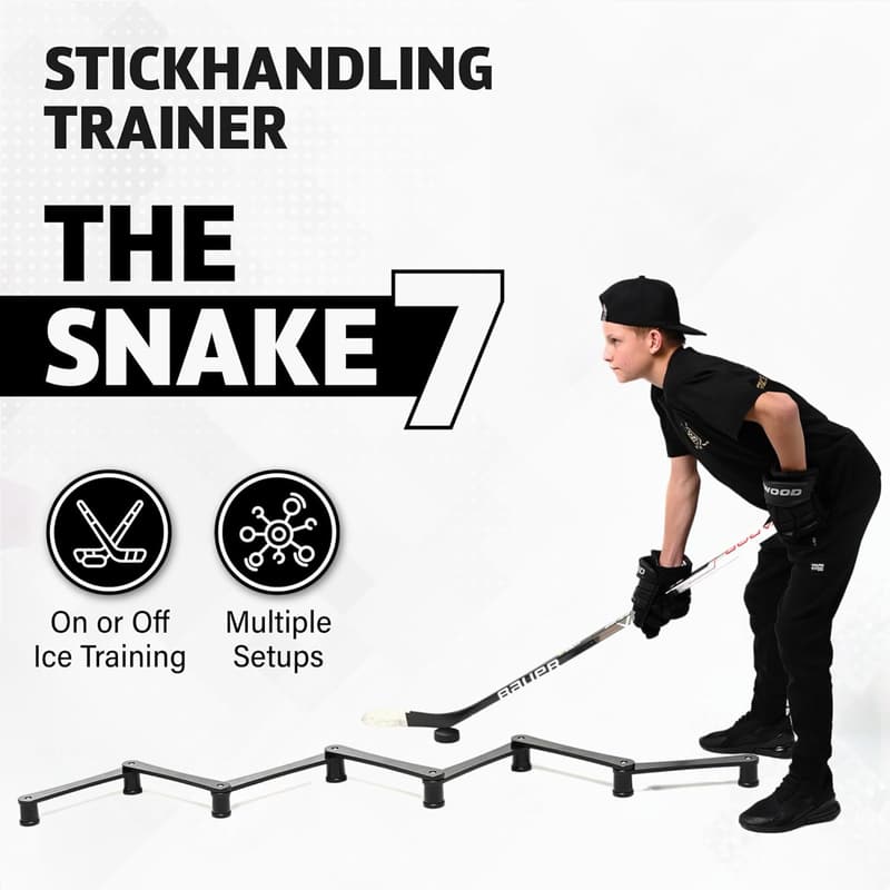 Hockey Training Tool - Adjustable Lightweight Stickhandling Trainer