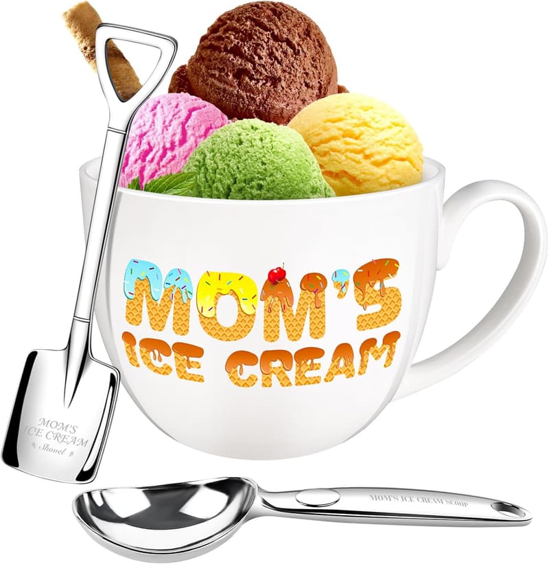 Personalized 24oz Ice Cream Bowl for Mom's Birthday or Mother's Day