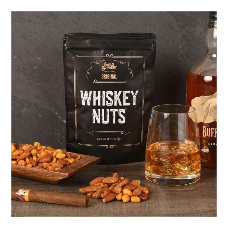 Whiskey Nuts Gourmet Snack Mix for Bourbon Lovers