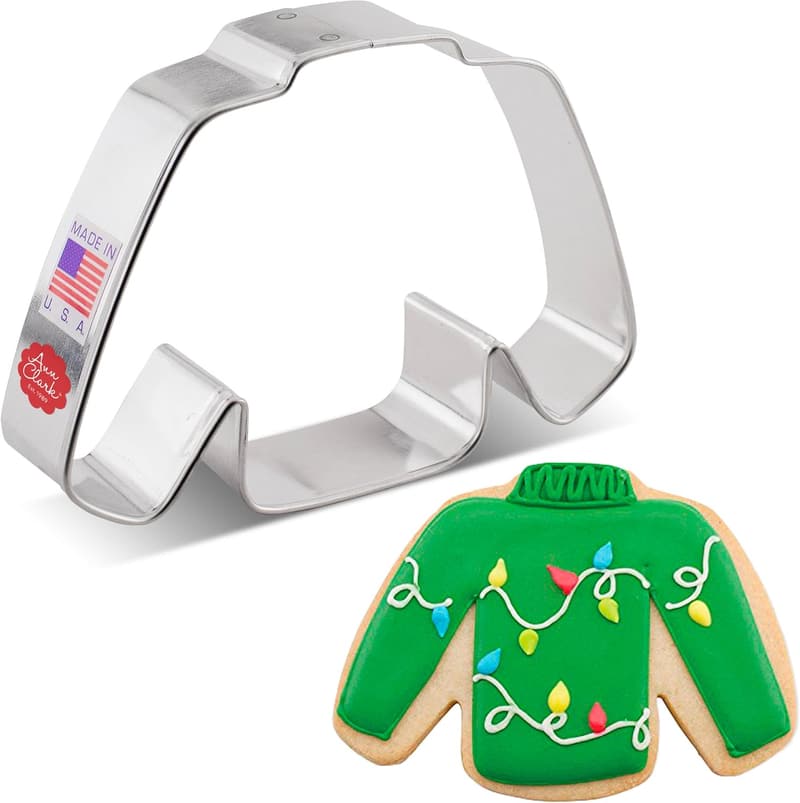 Ugly Christmas Sweater Cookie Cutter - 4.25