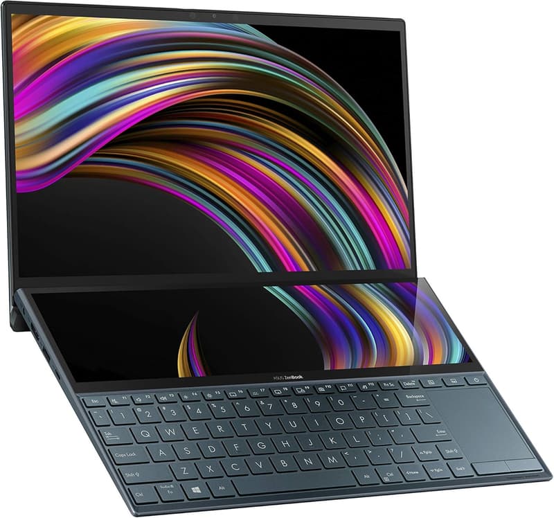 ASUS ZenBook Duo 14” Touch Laptop with ScreenPad Plus, i7, 8GB RAM