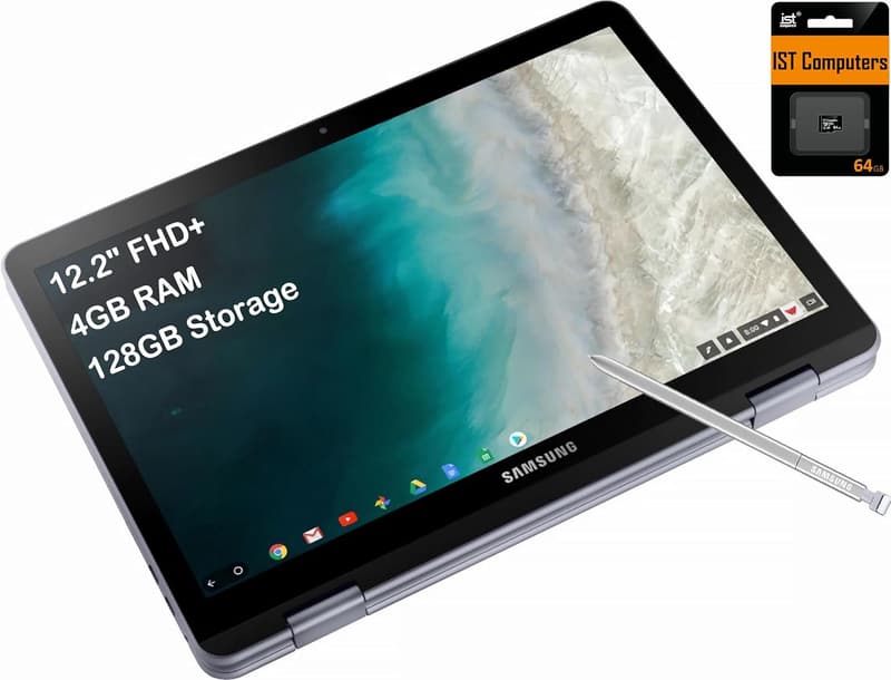 SAMSUNG Chromebook Plus V2 2-in-1 Touchscreen Laptop