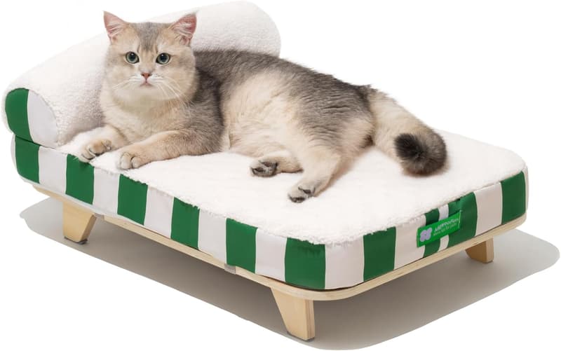 Orthopedic Pet Sofa Bed with Removable Cover for Cats