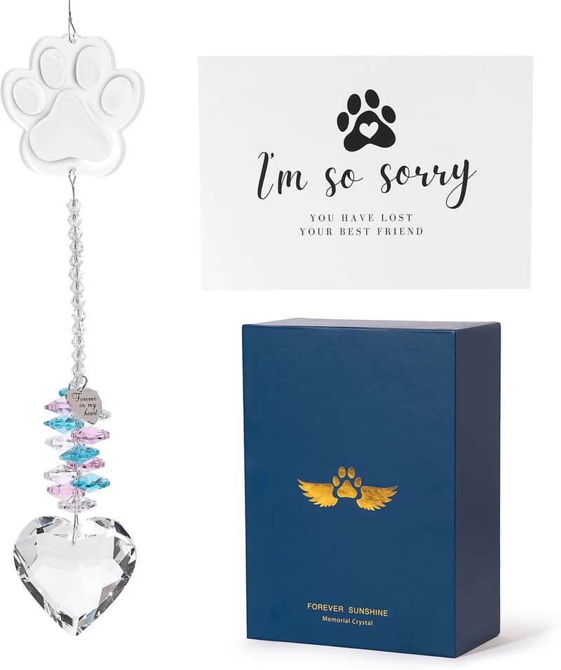 Pet Memorial Suncatcher - Thoughtful Gift for Pet Loss