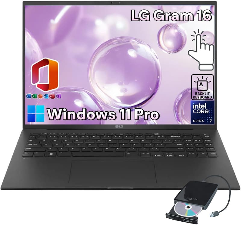 LG gram 16 Laptop - 16