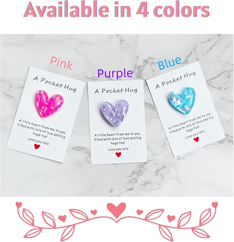 Long Distance Relationship Pocket Hug Heart Gift