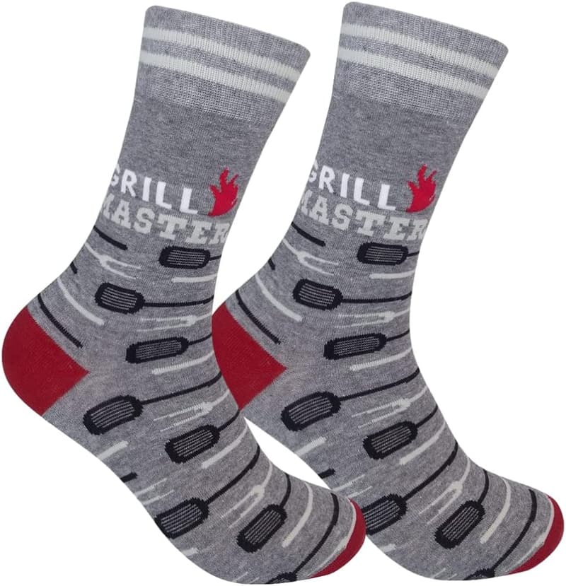 Novelty Fun Socks for Outdoor Activities مثل Golf, Fishing & Hunting