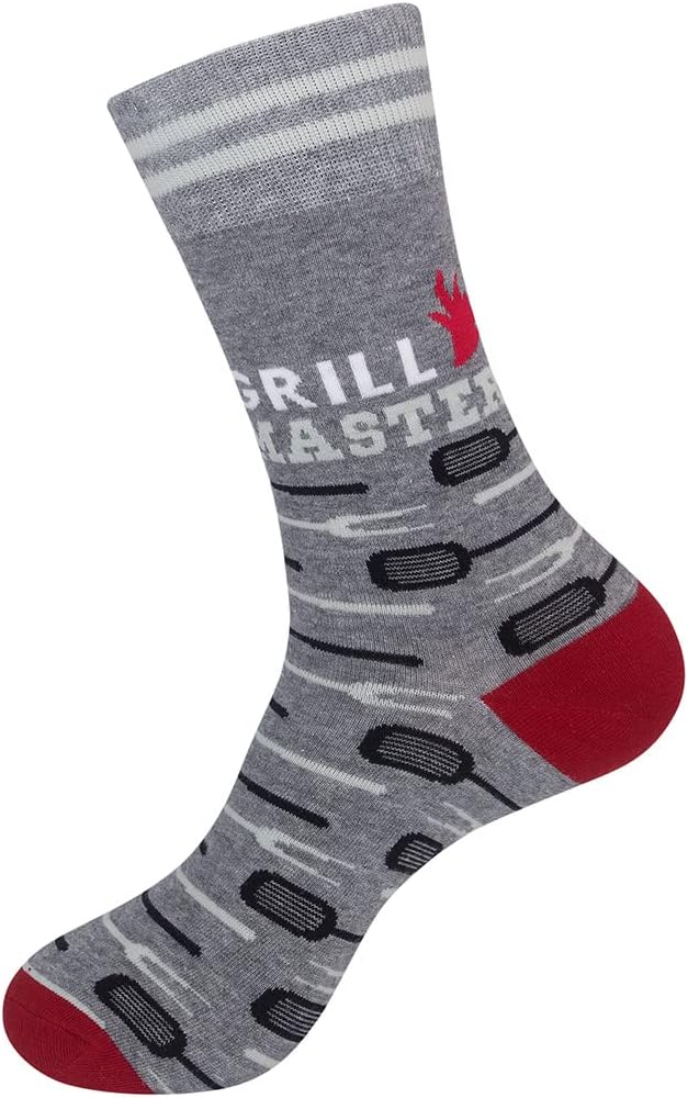 Novelty Fun Socks for Outdoor Activities مثل Golf, Fishing & Hunting