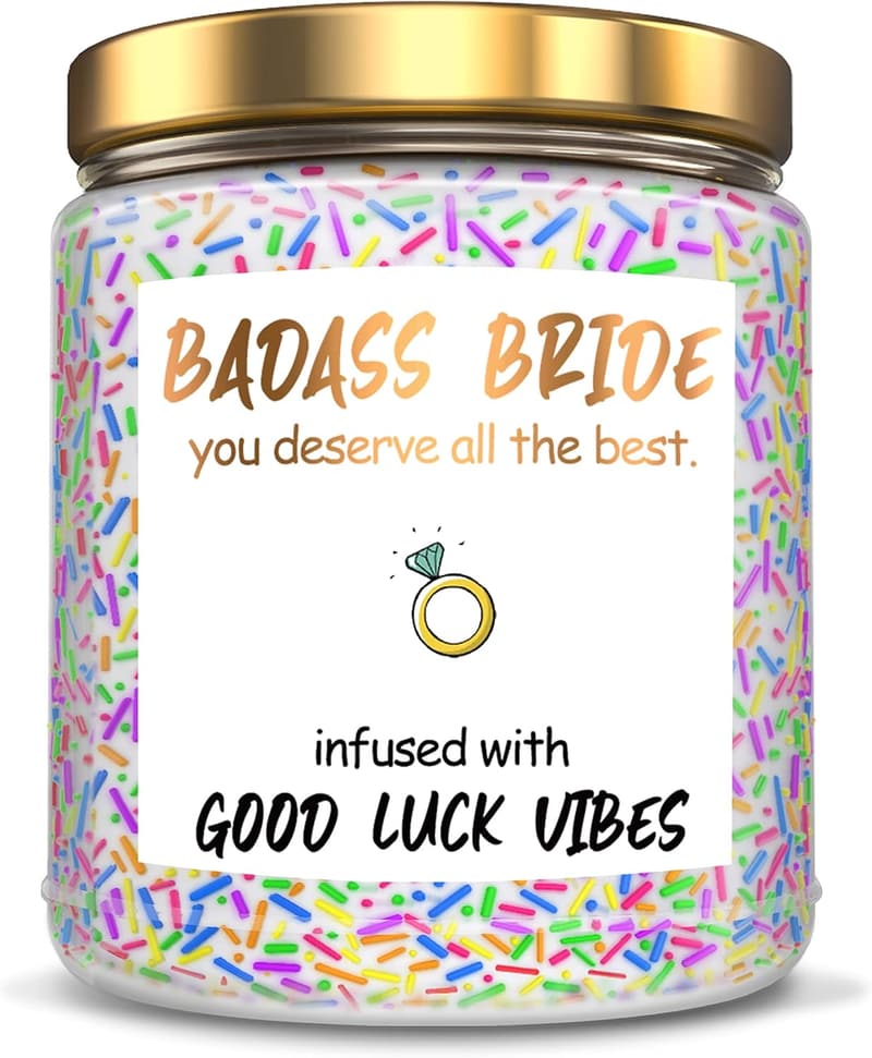 Bride Bridal Shower Scented Candles - Perfect Gift for Bride-to-Be