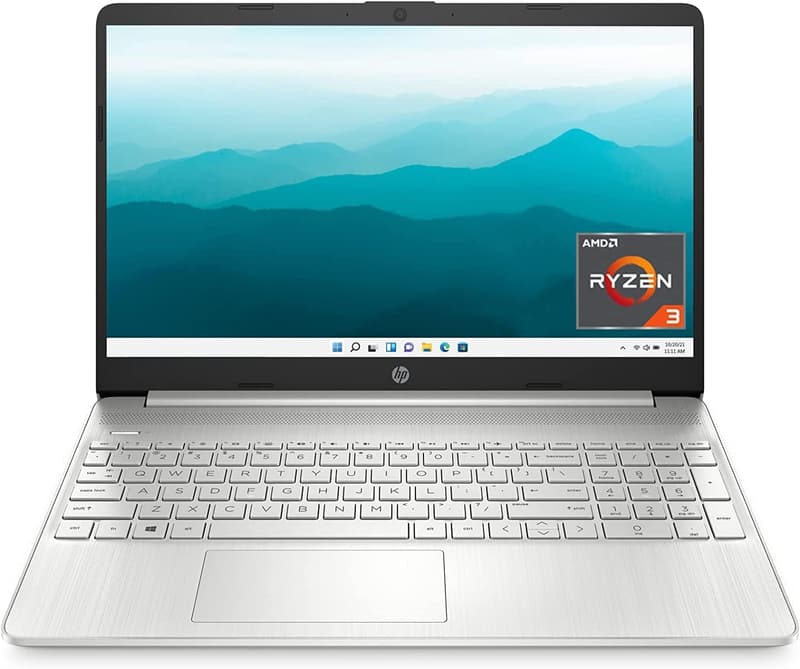HP 15 Laptop - Ryzen 3, 8GB RAM, 256GB SSD, 15.6