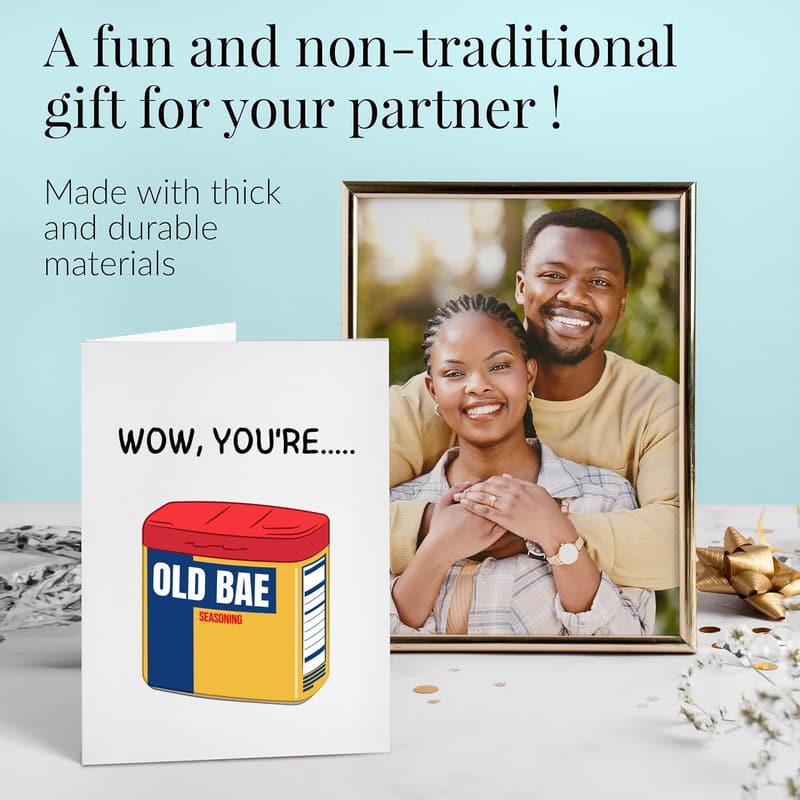 Humorous Birthday Card for Couples - Gag Gift for Any Age