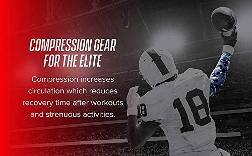 Sports Compression Arm Sleeve - Youth & Adult Sizes - Baseball/Basketball