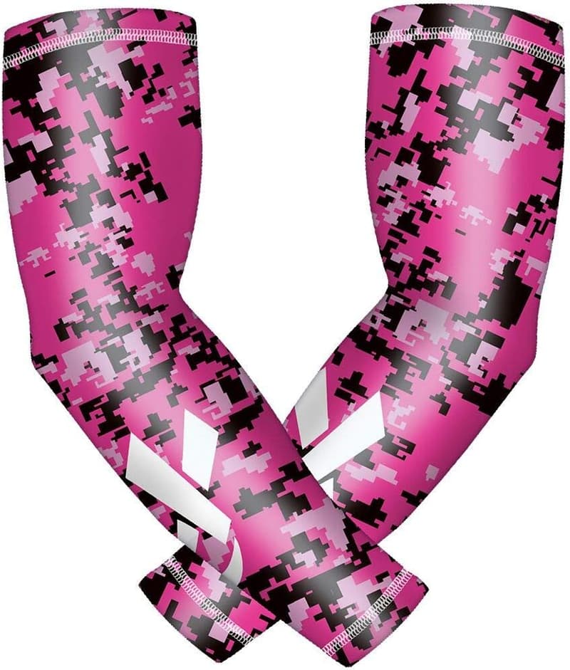 Elbow Compression Sleeves for Sports - Youth & Adult (2 Pack)