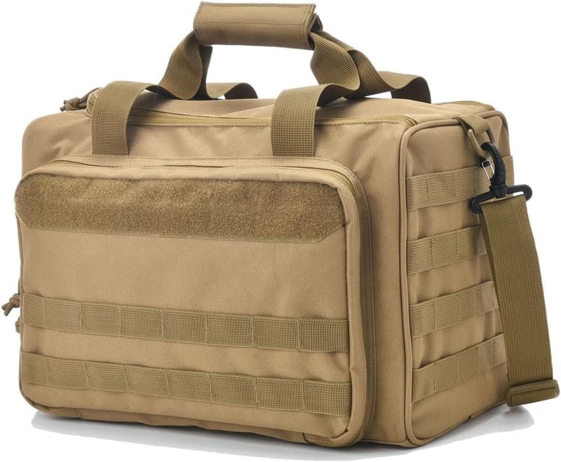 Deluxe Tactical Pistol Shooting Range Bag