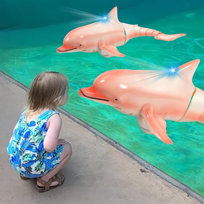 Remote Control Shark and Dolphin Pool Toys for Kids