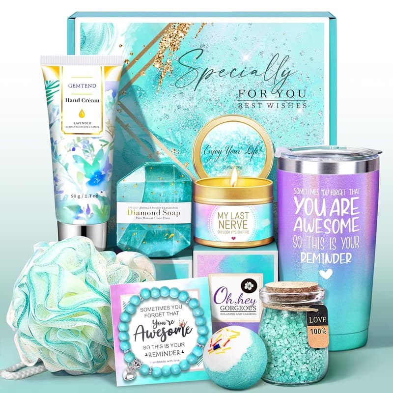 Birthday Spa Gift Basket Set for Women