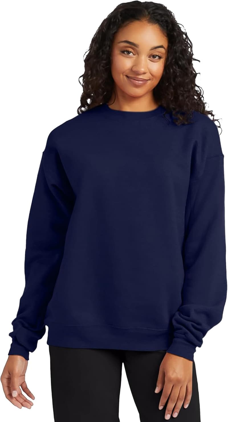 EcoSmart Fleece Pullover Sweatshirt for Men, 1 or 2 Pack