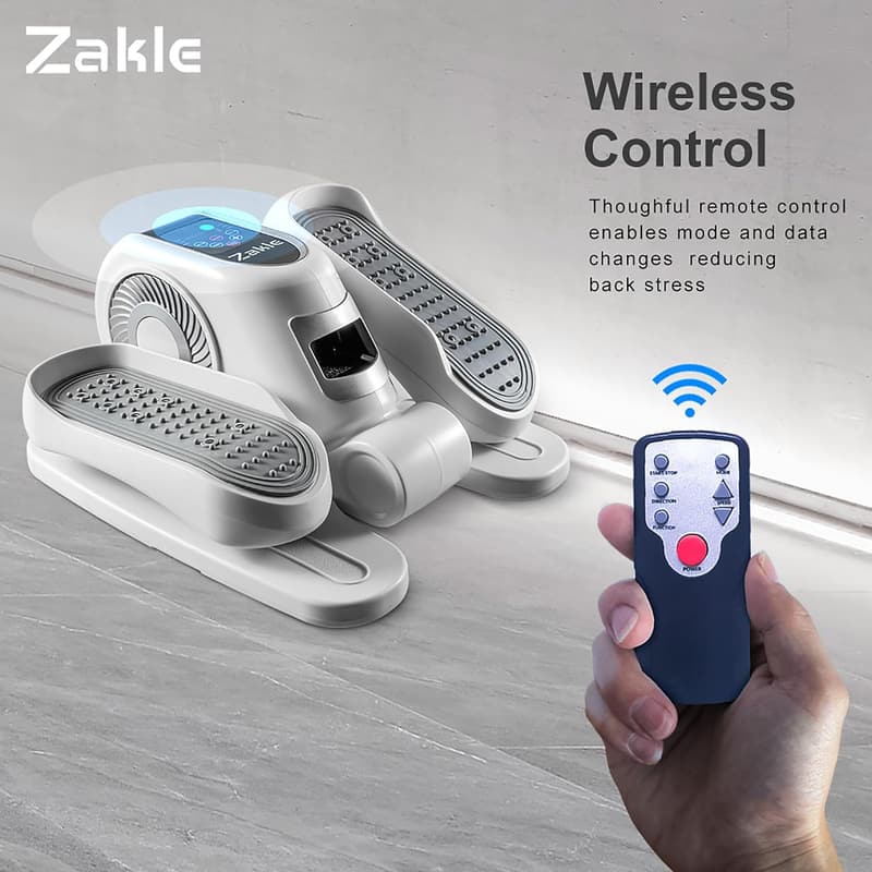 Electric Under Desk Elliptical for Seniors with Remote Control