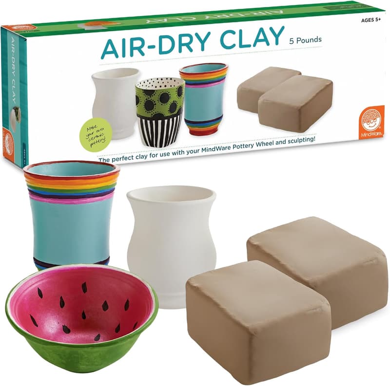 MindWare Pottery Wheel Air-Dry Clay Refill