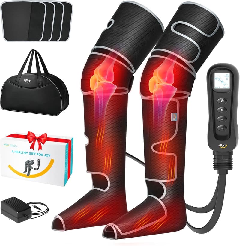 Leg Massager with Heat & Compression – Ideal Gift for Parents