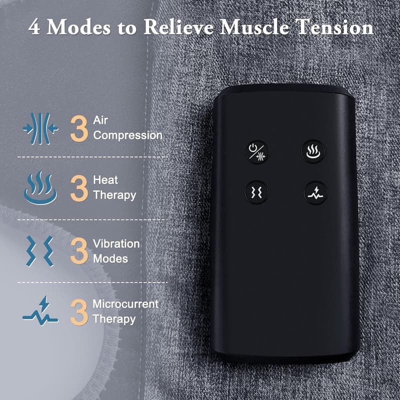 Cordless Air Compression Leg Massagers for Circulation and Pain Relief